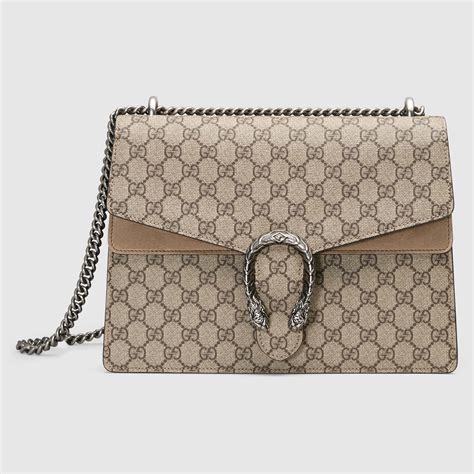 gucci gg supreme medium dionysus shoulder bag|Gucci dionysus gg coin purse.